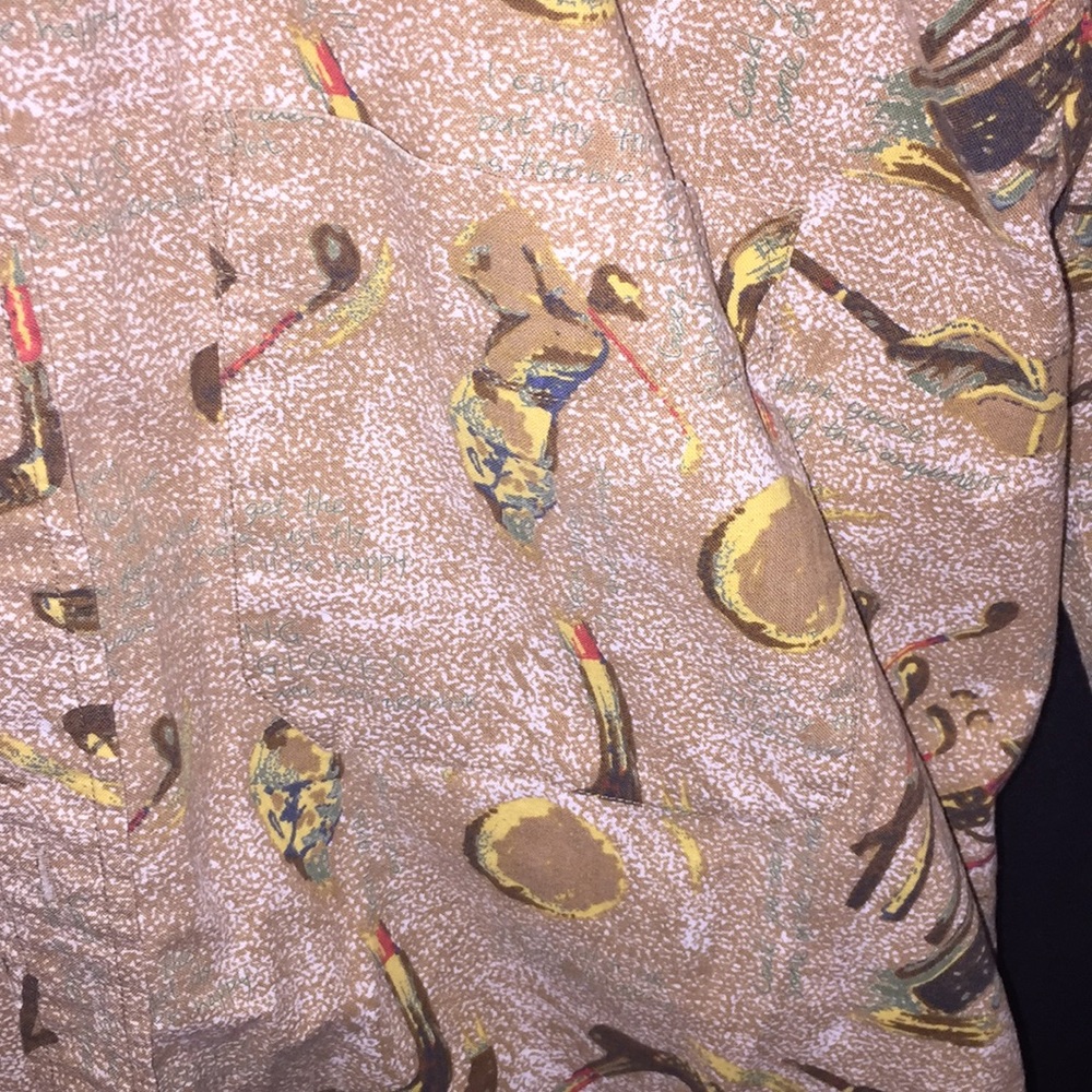 Pendleton Short Sleeve Button Down, Golf, Medium - image 3